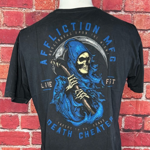 Affliction Men's Short Sleeve Graphic T-shirt -Size: XL/2XL- NWT - Picture 8 of 11